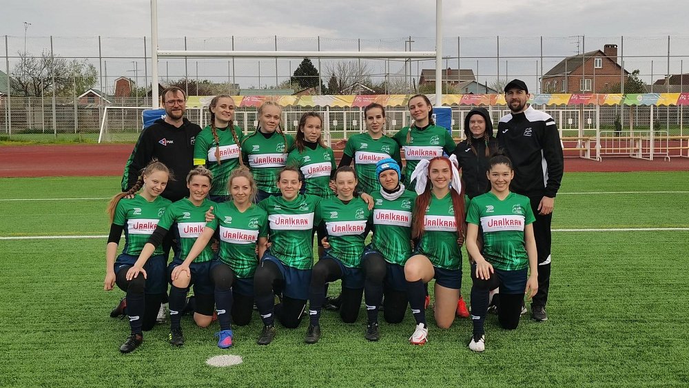 Регбистки из челябинской команды «Малахит» провели сборы в Краснодаре