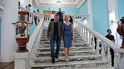 В Челябинске состоялся концерт дирижера Валерия Гергиева и оркестра Мариинского театра