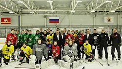 Вячеслав Фетисов оценил академию хоккея «Трактор» в Челябинске