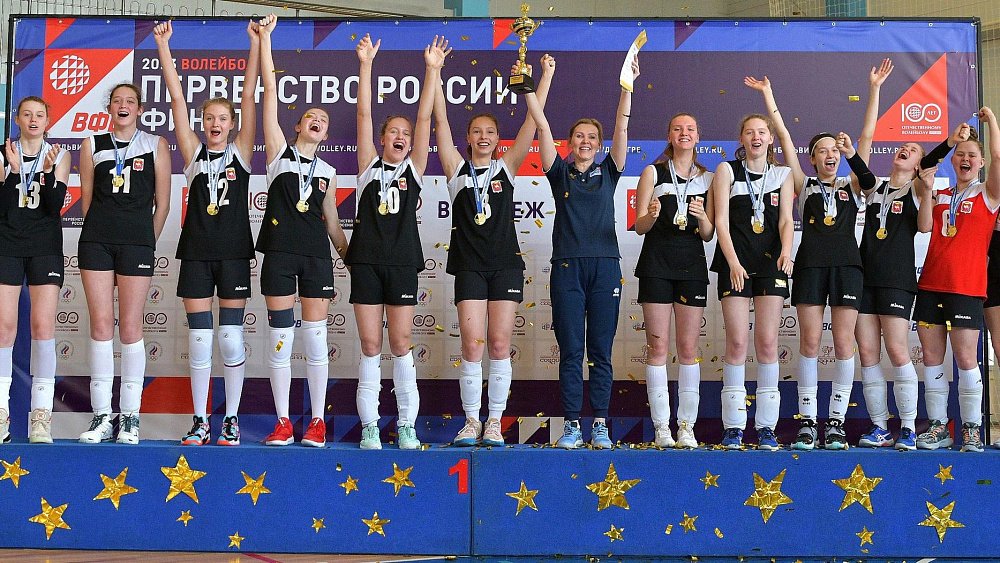 Челябинские волейболистки стали победителями первенства России