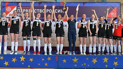 Челябинские волейболистки стали победителями первенства России