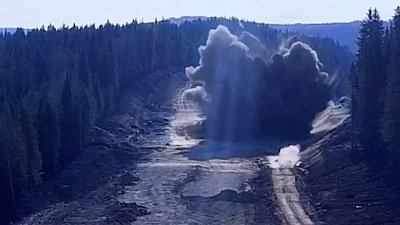 В Ашинском районе продолжаются буровзрывные работы