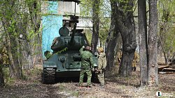 В Челябинске снимают короткометражку о бойцах Уральского добровольческого танкового корпуса