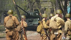 В Челябинске снимают короткометражку о бойцах Уральского добровольческого танкового корпуса