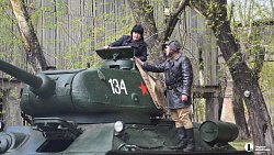 В Челябинске снимают короткометражку о бойцах Уральского добровольческого танкового корпуса