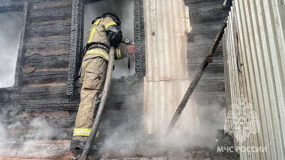 Два человека погибли в ночных пожарах в Челябинской области 1 мая