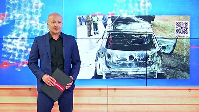 На трассе Р-317 сгорела машина