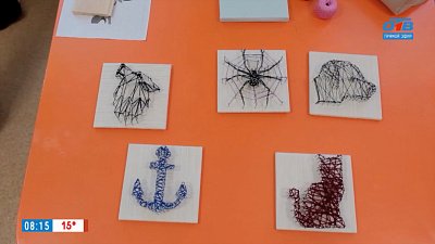 Удивительные картины из гвоздей и ниток в сюжете «Стринг-арт»