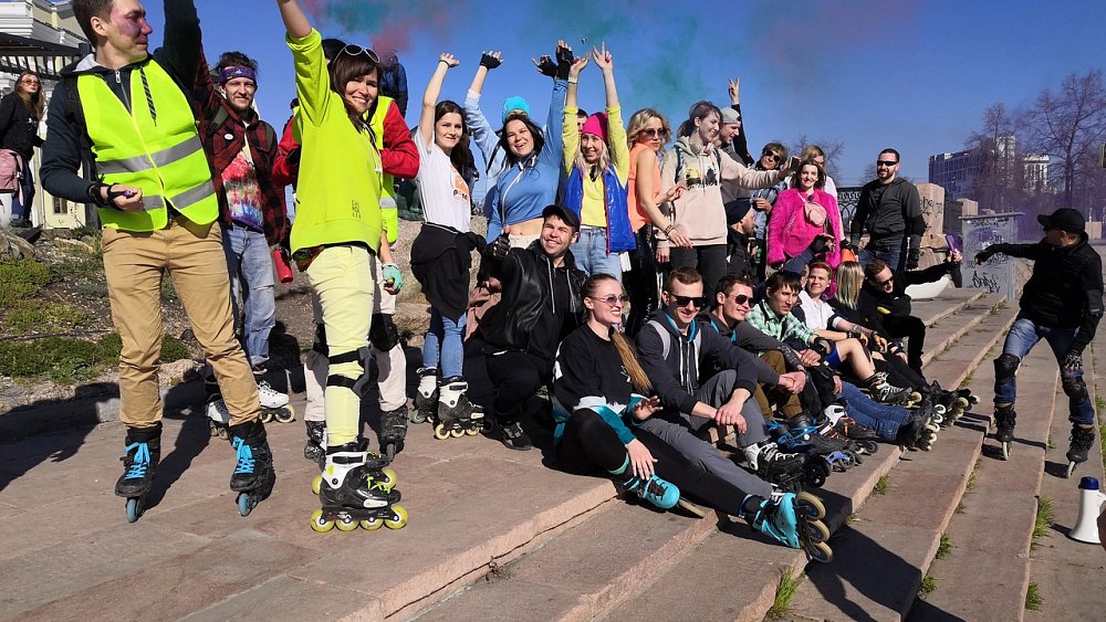 Челябинские роллеры откроют летний сезон двухдневным катанием