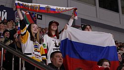 Российские хоккеисты во втором матче разгромили сборную Беларуси в Челябинске