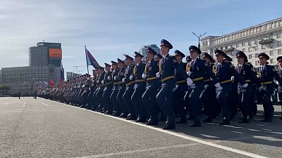 В Челябинске проходит генеральная репетиция торжественного парада