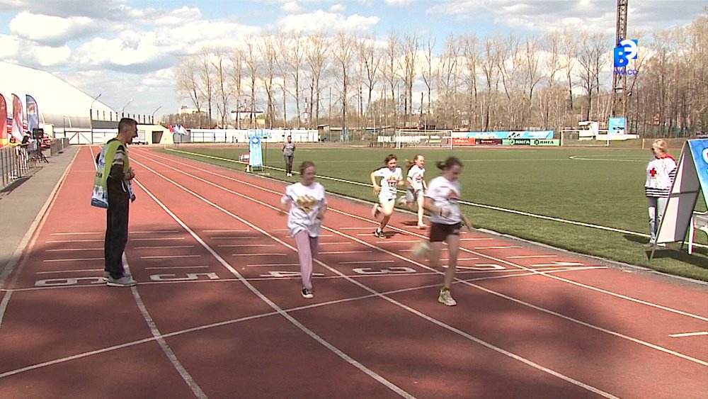 Стадион Труд принимает спартакиаду ГТО для сельских школ