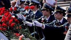 В Челябинске 200 школьников и студентов открыли «Вахту Памяти»