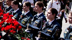 В Челябинске 200 школьников и студентов открыли «Вахту Памяти»