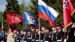 В Челябинске 200 школьников и студентов открыли «Вахту Памяти»