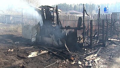 В Миассе продолжаются пожары