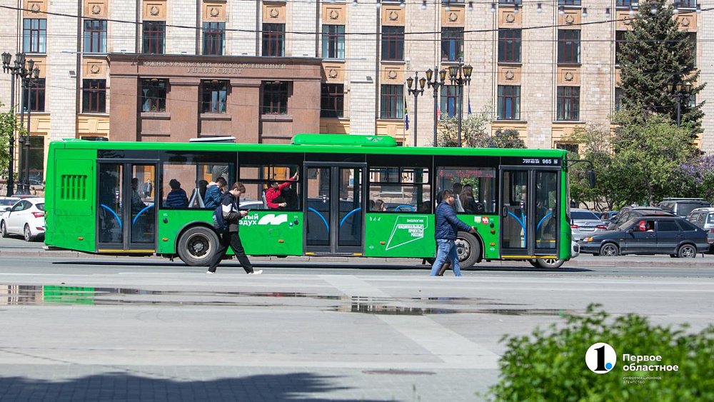 Маршруты общественного транспорта изменятся в Челябинске в День Победы