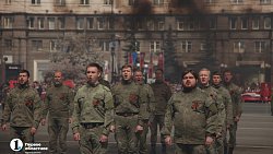 В Челябинске прошло торжественное построение в честь Дня Победы