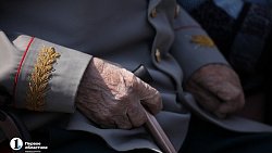 В Челябинске прошло торжественное построение в честь Дня Победы