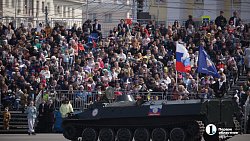 В празднованиях Дня Победы в Челябинске приняли участие более ста тысяч горожан