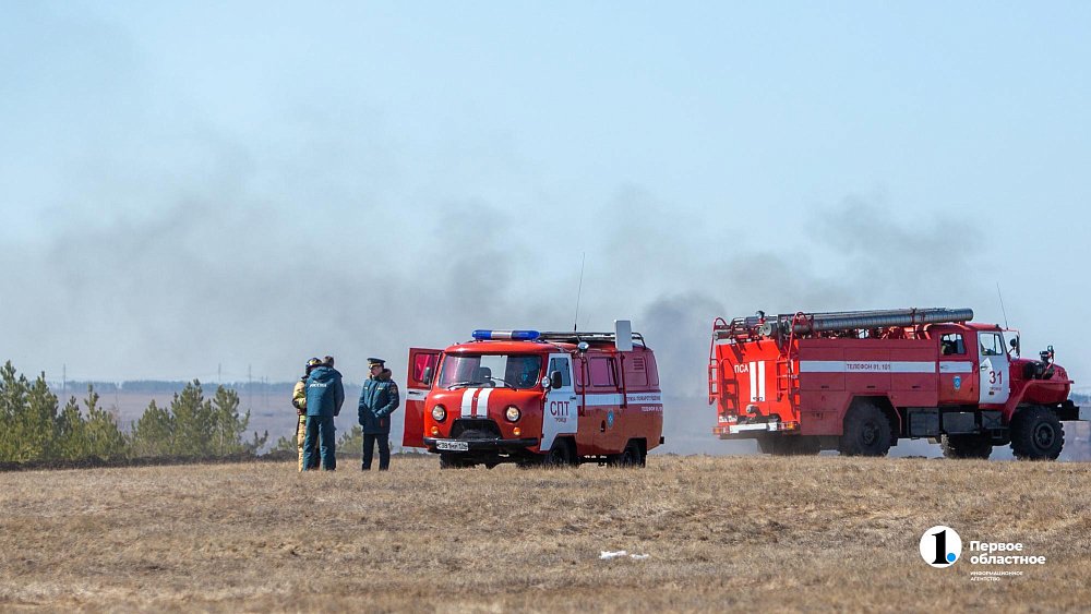Шесть лесных пожаров произошло в Челябинской области за сутки