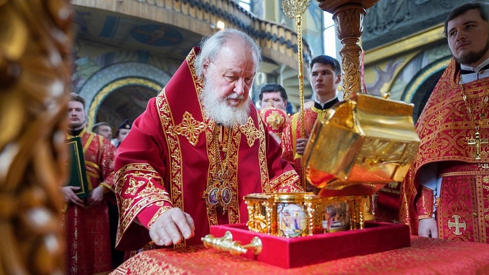 В челябинском храме выставят мощи Георгия Победоносца