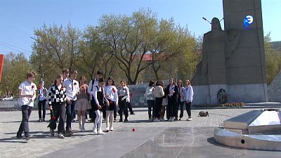 Миасс участвует в акции «Георгиевская ленточка»