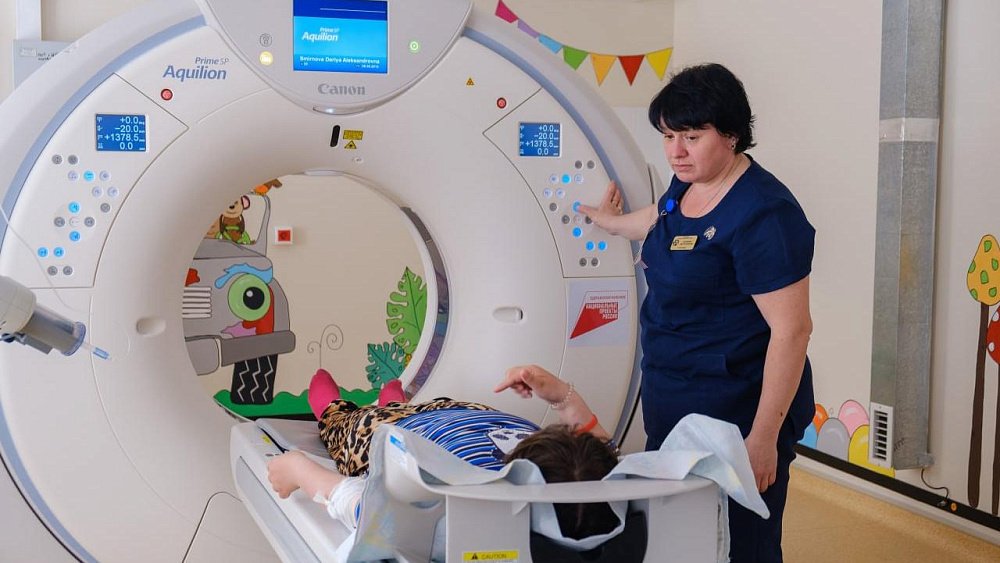 Челябинская областная детская больница получила новый аппарат КТ