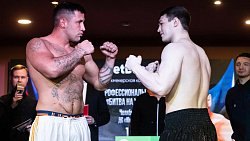 В Челябинске прошло медийное взвешивание участников турнира по боксу «Битва на Урале»