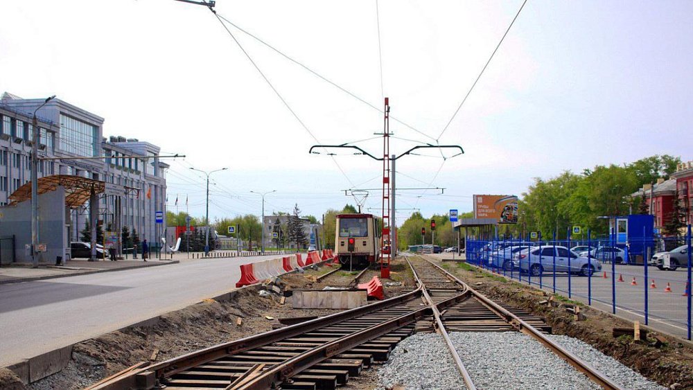 В Челябинске на три дня закроют движение трамваев в Ленинском районе