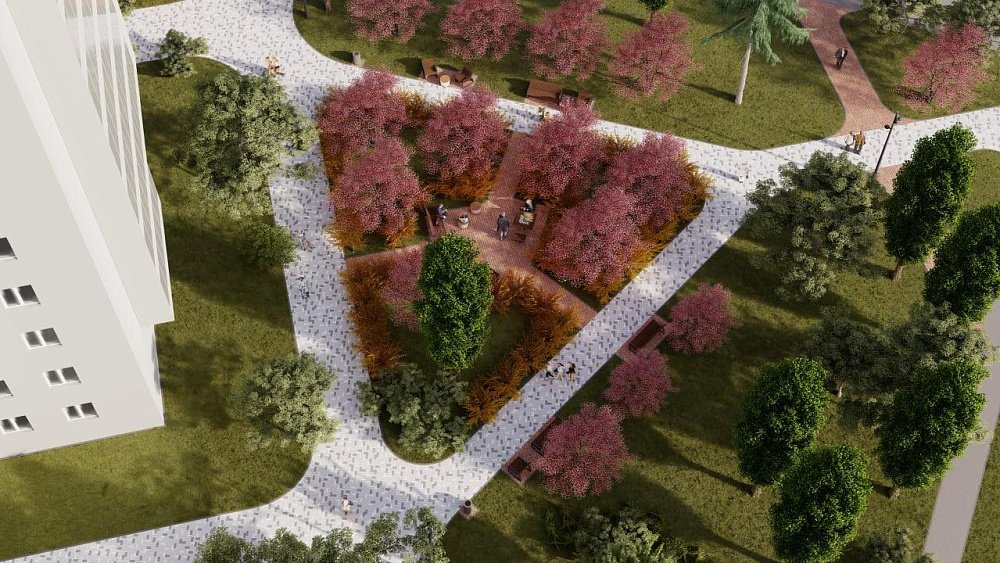 Летом в Металлургическом районе Челябинска появится новый сквер