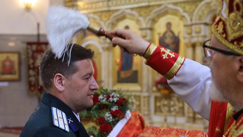 Ректор ЮУрГУ Александр Вагнер вступил в ряды Оренбургского казачества