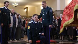 Ректор ЮУрГУ Александр Вагнер вступил в ряды Оренбургского казачества