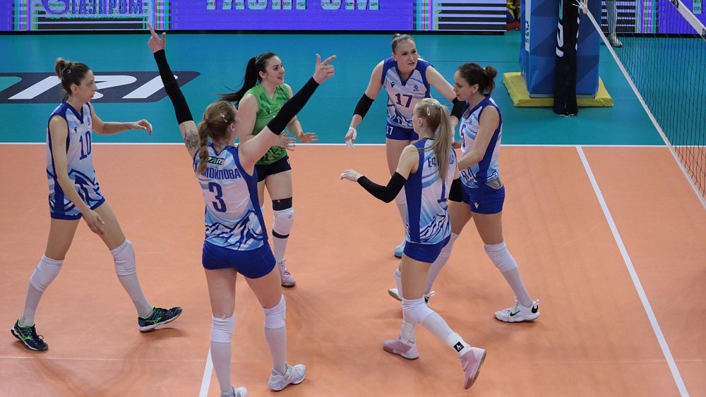 Волейболистки клуба «Динамо-Метар» остались за чертой призеров чемпионата России