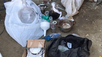 Сотрудники полиции Миасса пресекли деятельность нарколаборатории