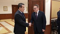 Алексей Текслер рассказал о перспективах сотрудничества с Республикой Казахстан