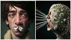 Аллерголог заставила нейросеть изобразить страдания больных поллинозом