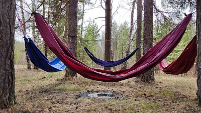 В Челябинской области установят рекорд по лежанию в гамаках