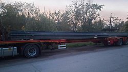 25-метровые рельсы укладывают при ремонте трамвайных путей в Челябинске