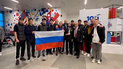 В Челябинске встретили делегацию с чемпионата мира по боксу