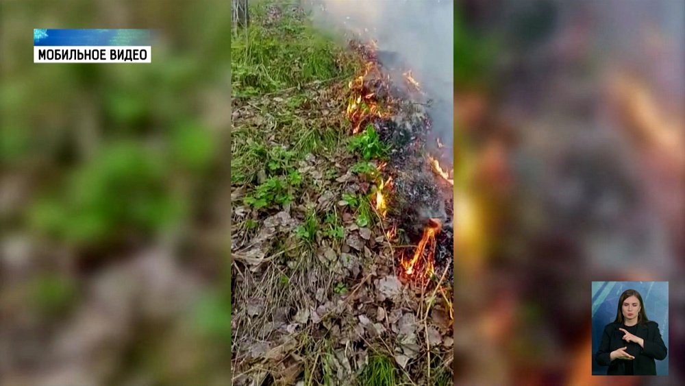 МЧС следит за пожарами с дронов