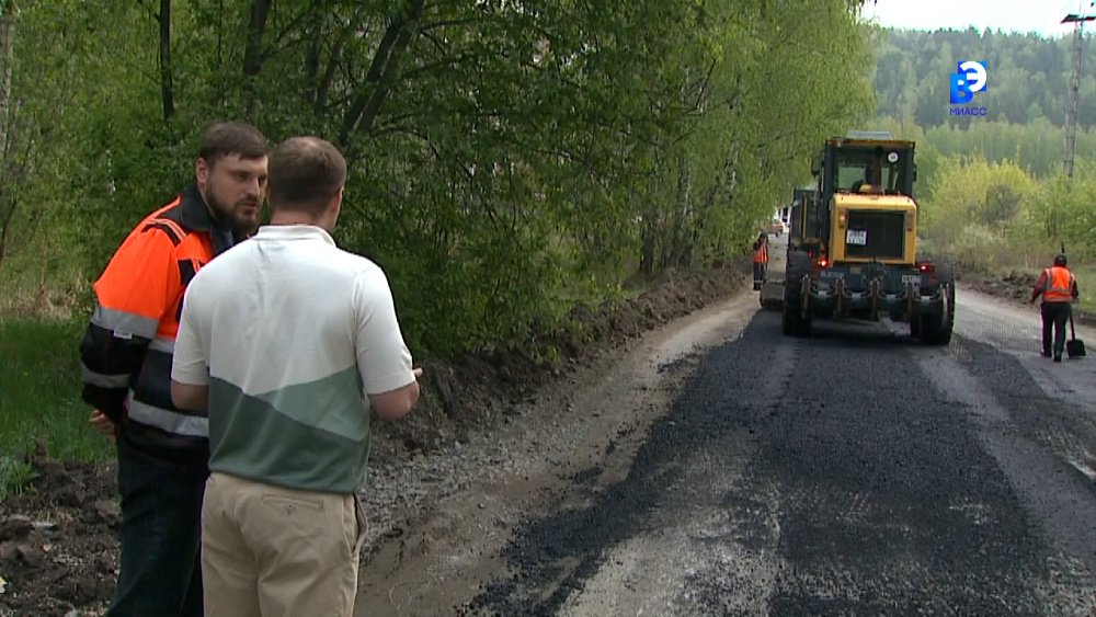 В Миассе продолжается ремонт дорог