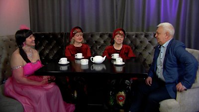 Коллектив ансамбля «Бабоньки» в программе «Хорошие песни»