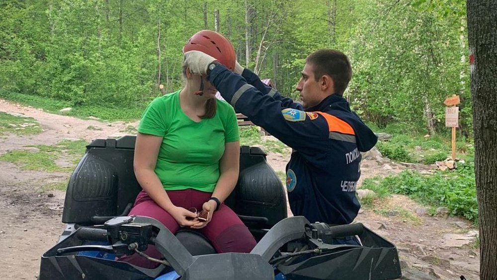 В нацпарке «Таганай» спасатели эвакуировали туристку с травмой ноги