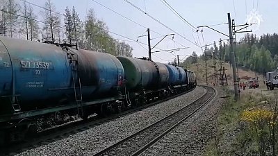 В Челябинской области сошел с рельсов вагон грузового поезда