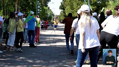 В Челябинске прошел «Зеленый марафон»