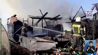 В Снежинске на пожаре погибли пенсионеры