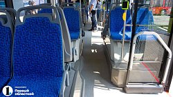 Новый челябинский троллейбус прокатил первых пассажиров