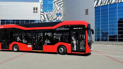 В Челябинске новый троллейбус впервые провез пассажиров