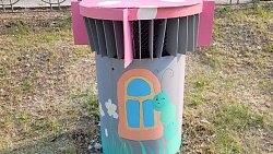 В одной из «запреток» Челябинской области дети создали необычные арт-объекты 